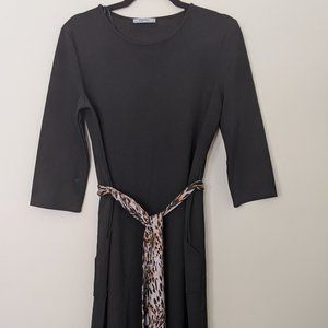 Zara black dress